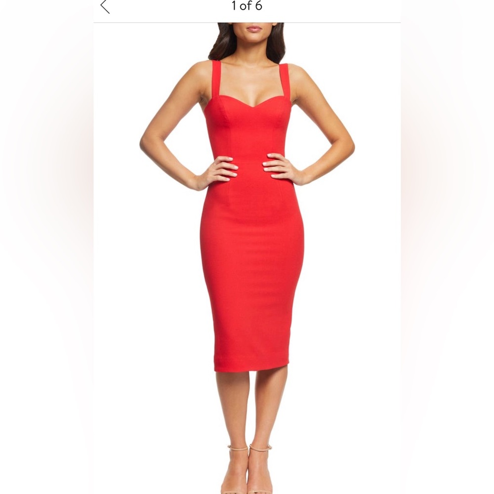 Dress the Population Dress Size Medium Red